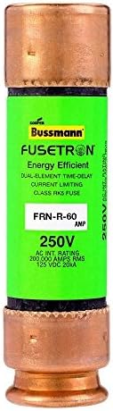 Bussmann FRS-R-60 60 Amp Fusetron Dual Element Time-Delay Current ...