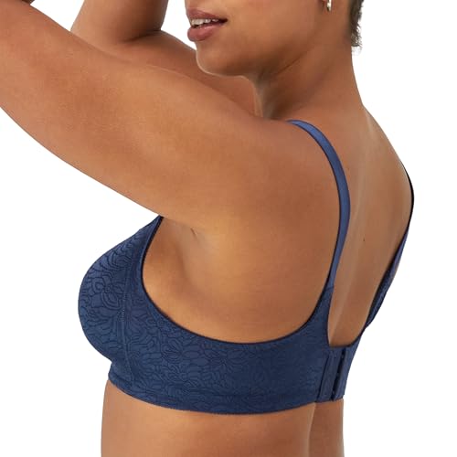 Bali Women's Double Support Spa Closure Wirefree Bra DF3372, In The Navy, 38B — view 2