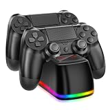 PS4 Controller Charger Dock Station, NBGame Charging Dock with LED,Replacement Charging Station for PlayStation 4 Charger & Storage