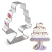 Ann Clark Cake With Stand Cookie Cutter - 4.5 Inches - Tin Plated Steel
