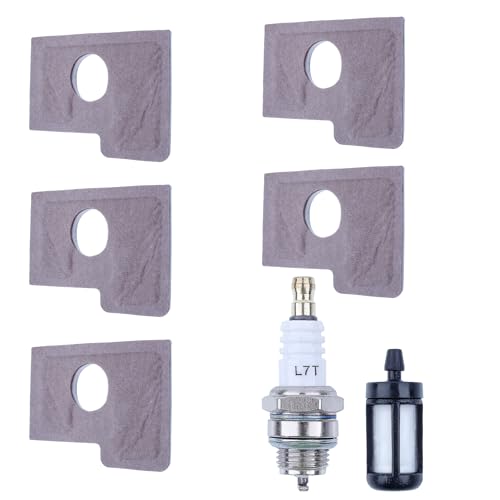 Adefol 5 Stück Luftfilter für Stihl MS180 MS170 018 017 Kettensäge, MS 170 Luftfilter Zubehör, Ersatz Zündkerzen, Zubehör (Gilt nicht für 2-MIX) 1130 124 0800