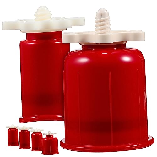 Set profesional de 6 ventosas de terapia de ventosas de plástico para cuerpo, para atletas y familias miniatura 1