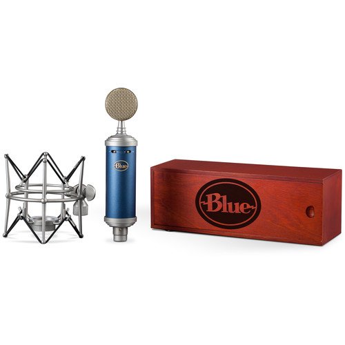 Blue Bluebird Sl Large-Diaphragm Condenser Studio Microphone With Kellopy Pop Filter & Xlr Cable Bundle #TOP5