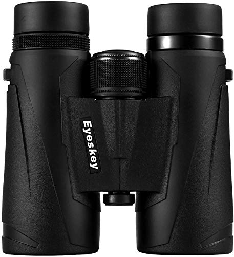 8x42Binoculars for Adults - HD Low Light Night Vision - Compact Lightweight - Powerful BAK4 Prism FMC Lens - Waterproof Binoculars for Bird Watching, Hunting,
