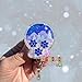 Snowglobe Shaker Badge Reel, Holiday ID Holder, Festive Nurse Badge, Cute Holiday Accessory for Work, Retractable Clip for Healthcare Workers, Teachers & Office Staff