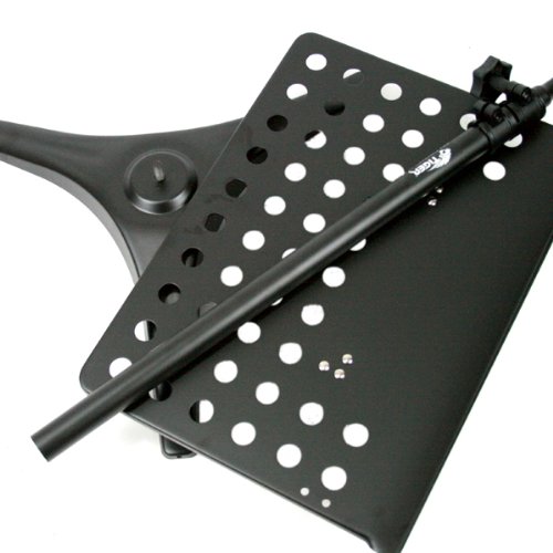 Pupitre D'Orchestre TIGER Double Lèvre - Réglable En Hauteur Et Inclinaison Avec Rebord Accessoires