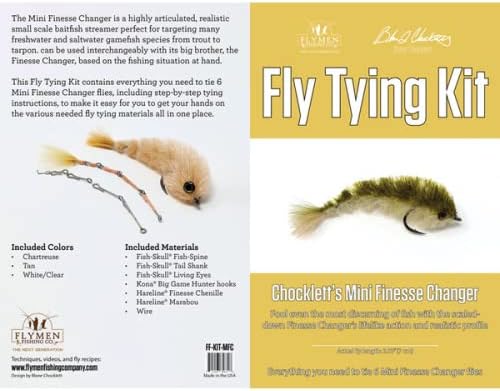 Flymen Fishing Company Chocklett's Mini Finesse Changer Fly Tying Kit