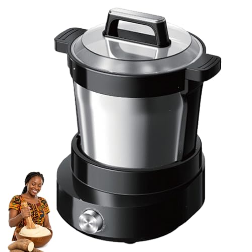 Machine à igname électrique pilée en acier inoxydable 6 L robuste
