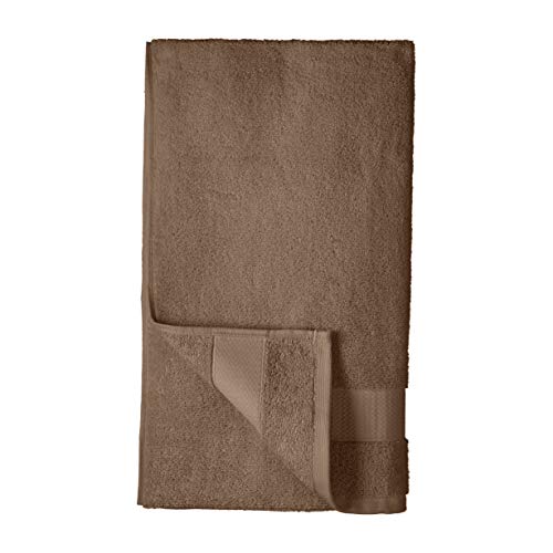 Amazon Basics Everyday Bath Towels, Set Of 2, Taupe, 100% Soft Cotton, Durable #TOP1