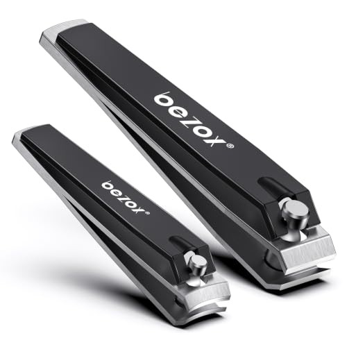 Image of BEZOX Nail Clipper Set 2 Pcs for Fingernail and Toenail