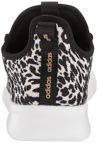 Adidas Women's Casual Running Shoe, Wonder White/Black/Golden Beige, 8.5 #TOP2