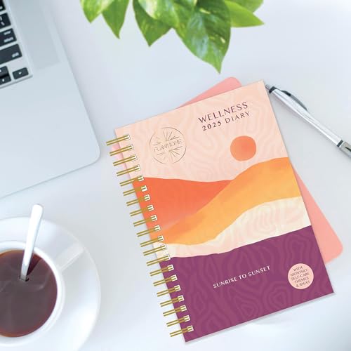 Portico Designs Ltd 2025 Flawsome Mindfulness and Wellness A5 Wiro Diary, Multicolour - Image 4