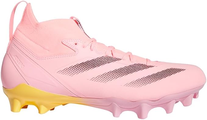 adidas Mens Adizero Impact+ American Football Sneakers Shoes - Pink