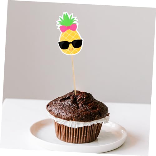 IMIKEYA 1 Conjunto De Inserção De Bolo Combinação Festa Decoração De Bolo Toppers De Bolo Inserção D