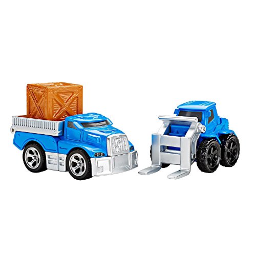Fisher Price EZ Play Railway Loading Dock Vehicle Set (Flatbed and Forklift vehicles) by Fisher Scientific