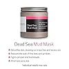 YEOUTH Dead Sea Mud Mask with Hyaluronic Acid and Avocado Oil, Revitalizing Facial Masks for Smoother, More Radiant Skin, Face Mask Skin Care 8oz