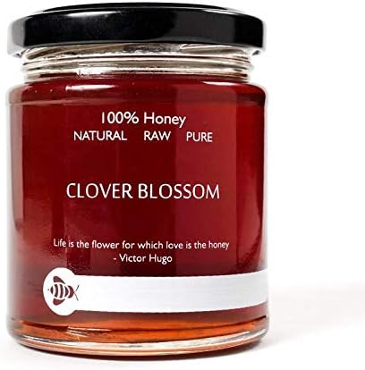 Sakurafresh Exotic Honey | Clover Blossom Honey | Delicate taste | No added Sugar | Mono Floral pure and Raw Honey | 200 Ml