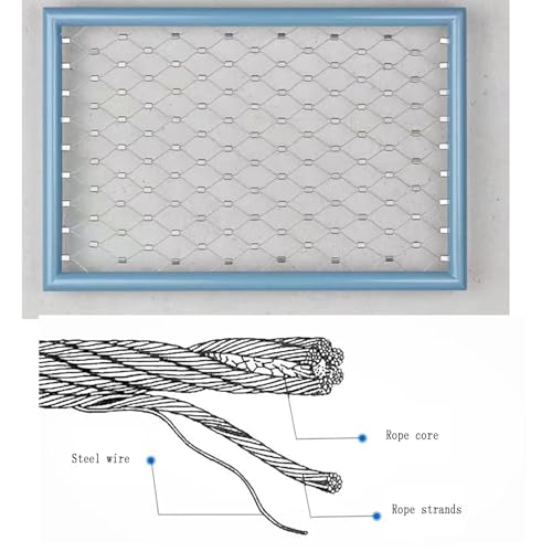 Malla flexible de acero inoxidable para proteger tu terraza con total discreción 5