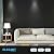 Art3d Slat Wall Panel, 3D Fluted Textured Panel 12-Tile 19.7 x 19.7in. - Black