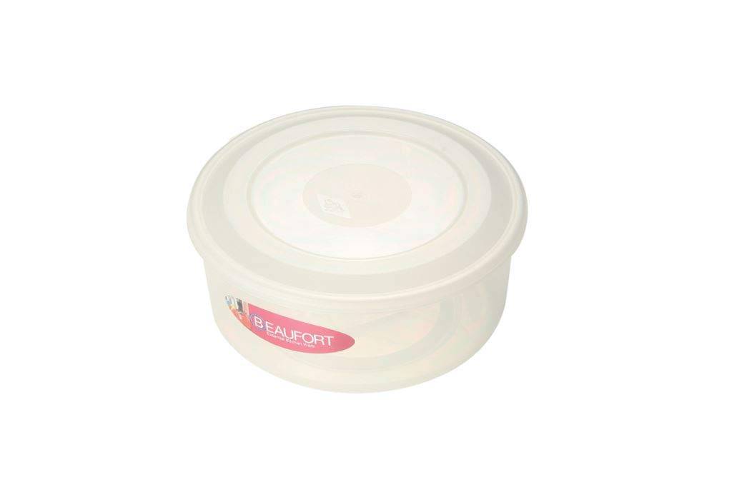 Beaufort Thumbs Up 1.7L Round Food Container Clear