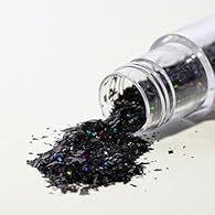 Twinkle up your treats! Embellish your bakes with a dash of drama and shimmer using these Magic Sparkles from PME. 3g sprinkle jar filled with Black iridescent glitter. 100% edible & vegan-friendly, made with plant-based colours. Featuring a jewel-li...