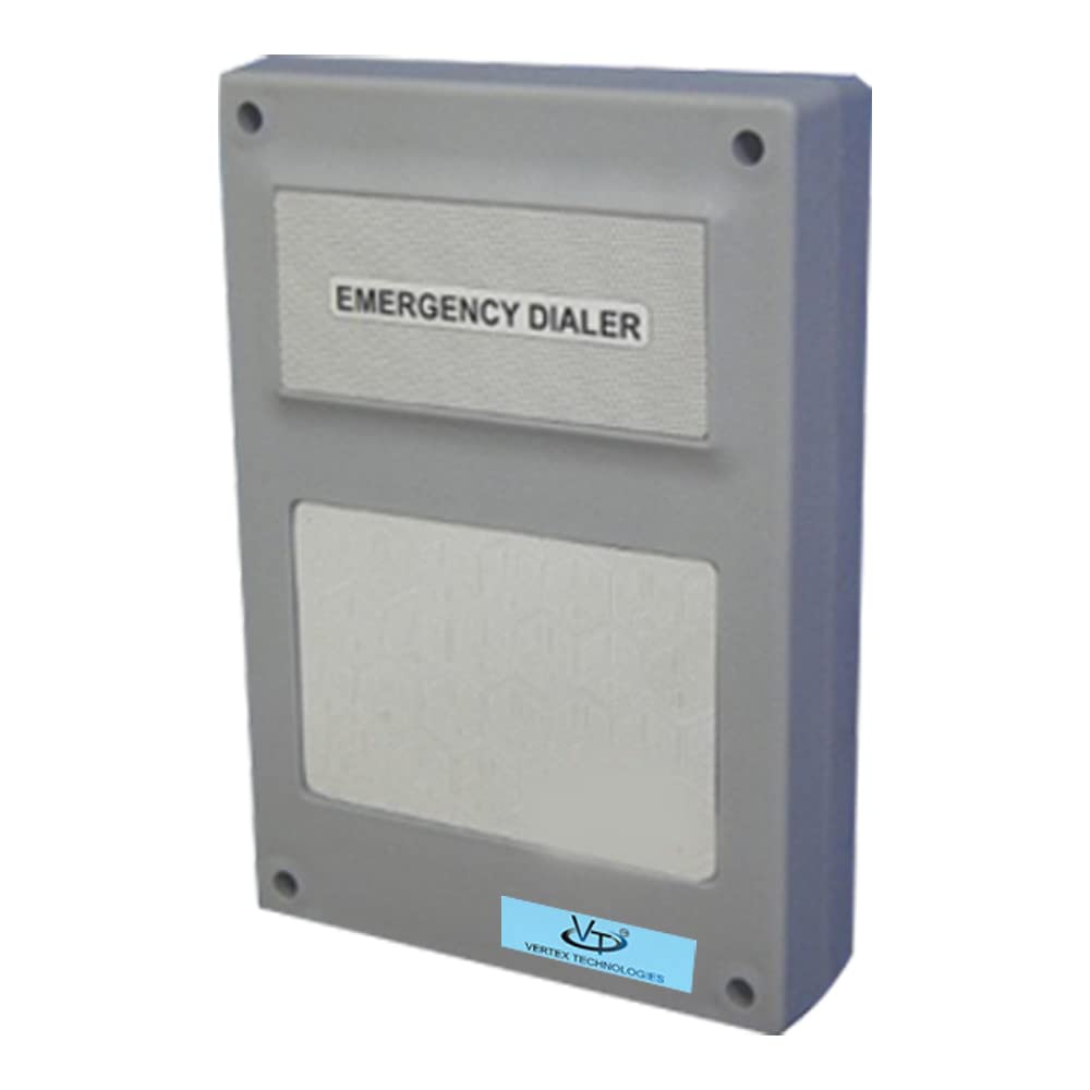 Make Emergency Speech Dialer (GSM) 2G/3G SIM Supported only.ie AIRTEL & VODAFONE, 25 sec. Duration time for Voice Massage.