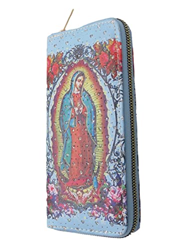 Leos Imports Virgen De Guadalupe Wallet with Zipper2