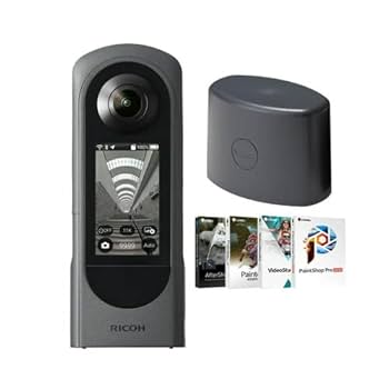 Amazon.com : Ricoh Theta X 360-Degree Camera Bundle with