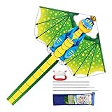 Vitsrisea Jungendrachen - Dynamisches Spielzeug mit Komfortgriff | Großer für den - für Anfänger, Kinder, Eltern, Mädchen, Familie und Aktivitäten