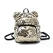 Ulyjcq Handtasche Damen Girl Pailletten Mini Rucksack Rucksack Reise Umhängetasche Messenger Bag