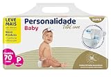 Personalidade Baby Total Care Bag Fralda Descartável Pequena Pacote com 70 unidades