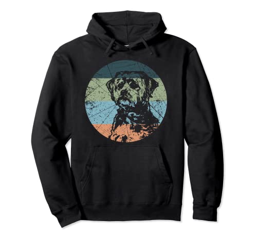 Silueta de perro retro – Shorkie vintage Sudadera con Capucha
