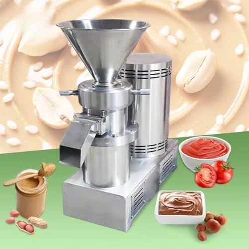 Molinillo coloidal versátil: hace salsas suaves, mantequillas de nueces, emulsiones rápidas, motor potente, uso con un solo toque