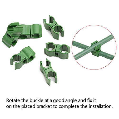 hifrom Bamboo Cane Connectors for Fruit Plant Trellis Cane Connector - Image 3