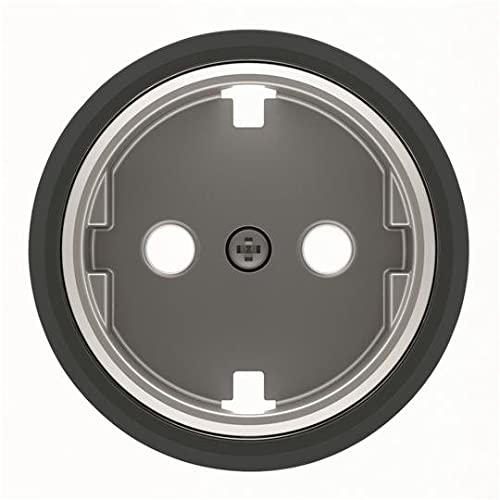 Preisvergleich Produktbild Niessen Skymoon Glasdeckel Basis Steckdose SCHUKO schwarz
