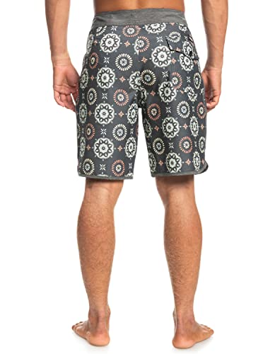 Quiksilver Mens Hempstretch 19" Boardshort - Scallop (Tarmac, 33) #TOP3