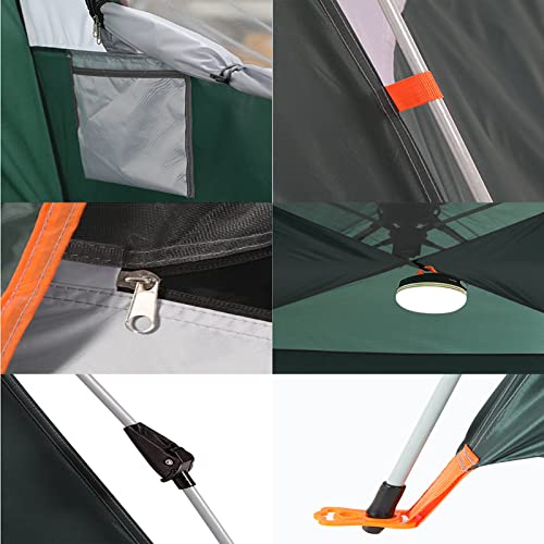 Carpa instantánea impermeable para 5 personas miniatura 4