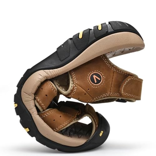 Men's High-Altitude Ortho HeelStrap Sandals - Coffee2