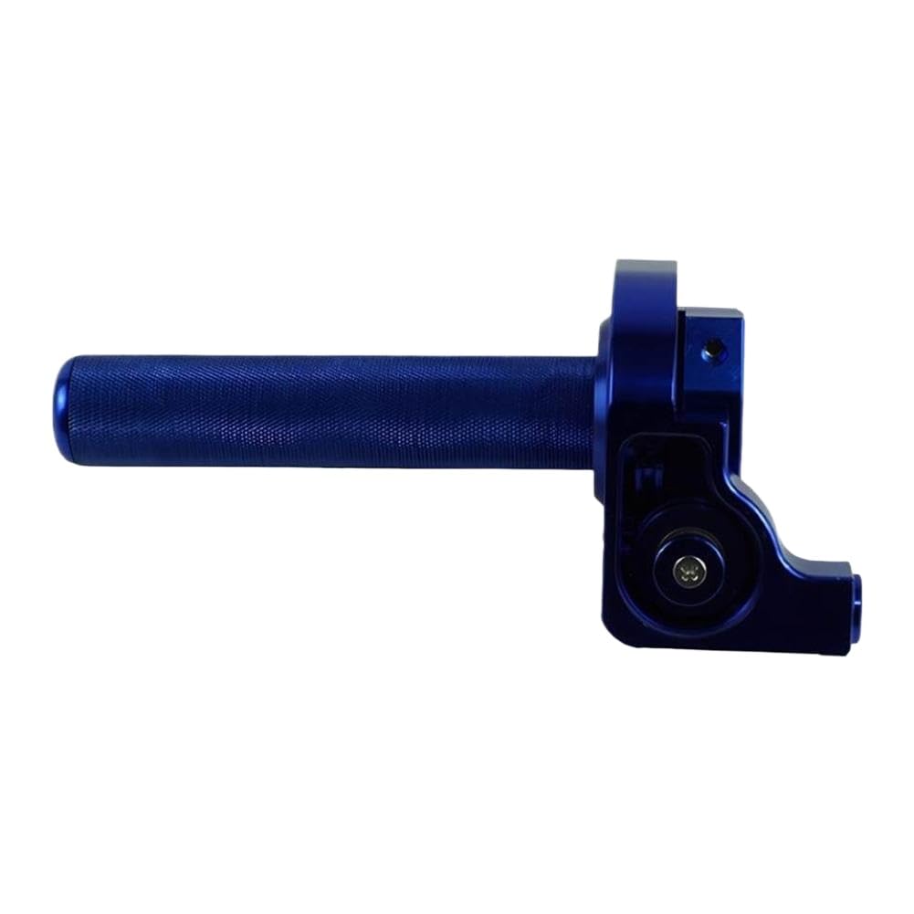 Motorcycle Throttle Handle Cover 22mm Fit Aluminum Material Strength(Blue)