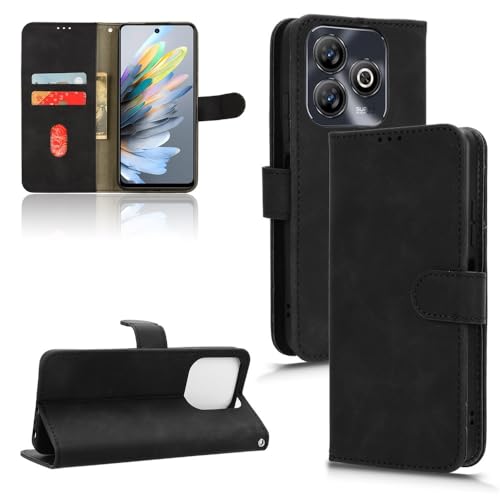 Étui de téléphone protecteur ZTE Blade A75 étui à rabat en cuir PU