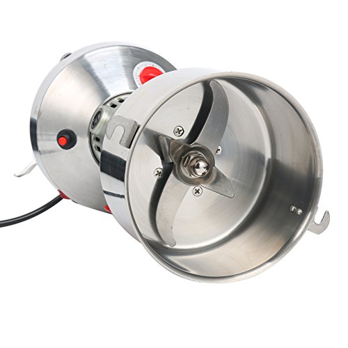 Homend High Speed 700G Electric Grain Mill Grinder Powder Machine Spice Herb Grinder 2500W 70-300 Mesh 36000Rpm Stainless Steel Commercial Grade For Kitchen Herb Spice Pepper Coffee (700G) #TOP6