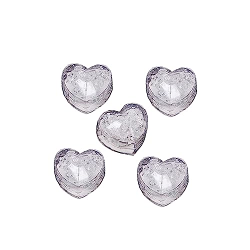 Cubitos de hielo LED Hemobllo con forma decorativa para bodas 4