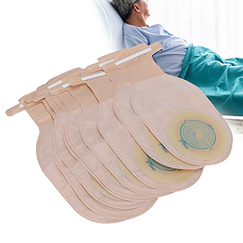 Bolsa de ostomia para ileostomia, bolsa para colostomia amiga da pele Suprimentos descartáveis ​​par