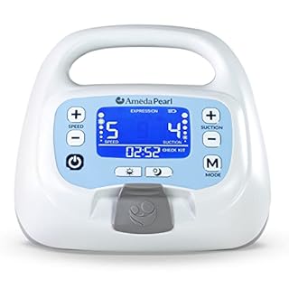 Ameda Pearl Hospital Grade Breast Pump | Ameda Electric Breast Pump | Rechargeable Battery | Medical Grade | Pumps for Breastfeeding