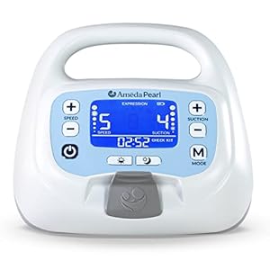 Ameda Pearl Hospital Grade Breast Pump | Ameda Electric Breast Pump | Rechargeable Battery | Medical Grade | Pumps for Breastfeeding