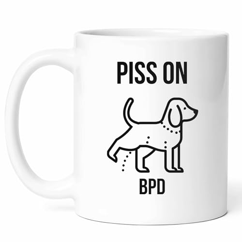 Bpd Recovery Mug - Emotional Wellness Coffee Cup - Advocate Funny Gift From Friends - Tea Mugs - Support System Cups - 11 Oz Ceramic Gifts For Individuals, Birthday, Him, Her, Awareness Day