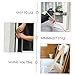 NULYLU 10pcs Wooden Window Trim Molding Decorative Strips for Projects Smooth Natural Color for Home Decor Bedrooms Kitchens Living Rooms Offices