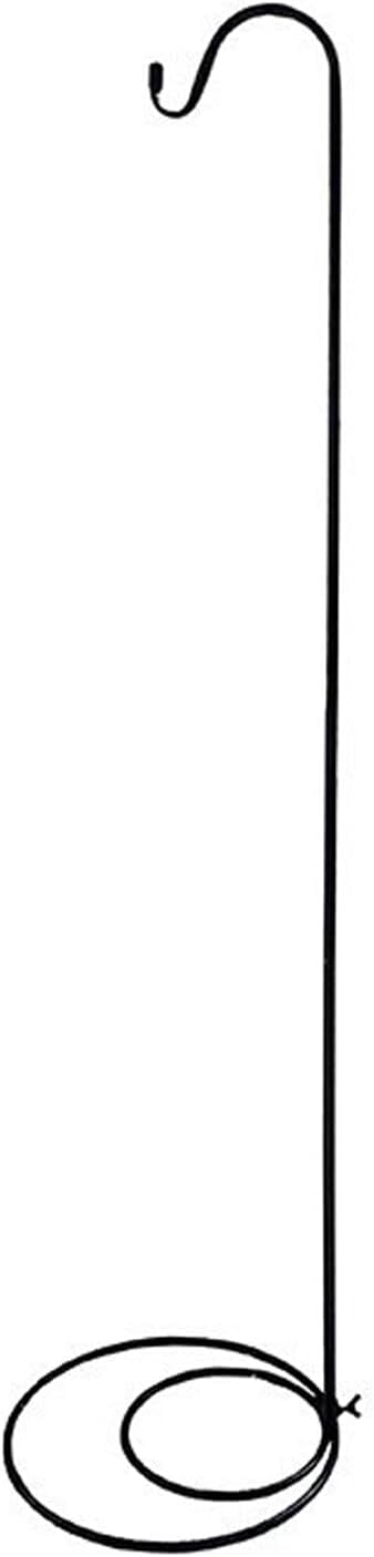 Firlar 4 Pcs Shepherds Hooks for Outdoor, Shepherd Hooks for Hanging Plants, Indoor Hanging Plant Stand Garden Hanging Stake for Lantern Stand Bird Feeder Solar Light Plant Hanger Wedding Decor (4)