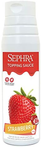 Sephra Mint Dessert Topping Sauce 1kg Convenient Squeezy Bottle Syrups for Ice Cream, Waffles, Pancakes, Crepes, Milkshakes, Smoothies, Sorbets, Frappes, Cakes or Dipping (Mint)