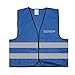 Mister Warnwesto Warnweste - Signalweste - SUCHTRUPP - Warnweste mit reflektierendem Aufdruck - Größe XXL / 3XL, Blau